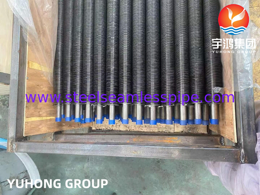 Asme Sb163 Monel 400 Nikel Alloy Ss Fined Tube With G Type Aluminum Fins (জি টাইপ অ্যালুমিনিয়াম ফিনস সহ এস এম ই এস বি ১৬৩ মোনেল ৪০০ নিকেল অ্যালোয় এস এস ফিনিড টিউব)