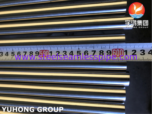 ASTM A269 TP316L সিমলেস টিউব Ra≤0.2μm মেডিকেল ফিডিং স্ট্র, ISO 13485 সার্টিফাইড​