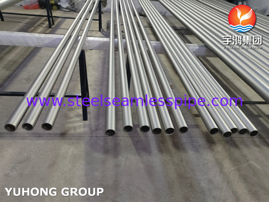 ASTM B407 UNS N08800 Incoloy 800 নিকেল অ্যালোয় সিউমলেস পাইপ ABS অনুমোদিত