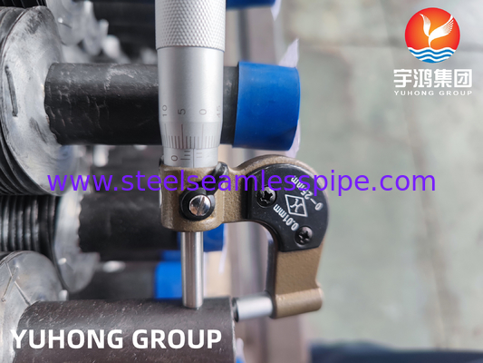Asme Sa179 কার্বন ইস্পাত Seamless Fined টিউব এম্বেড টাইপ জন্য এয়ার কুলার