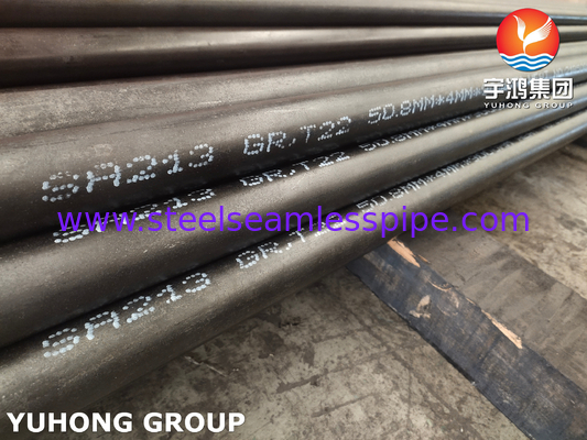 ASME SA213 গ্রেড T22 অ্যালগরি স্টীল সিউমলেস টিউব বয়লার টিউব তাপ এক্সচেঞ্জার টিউব