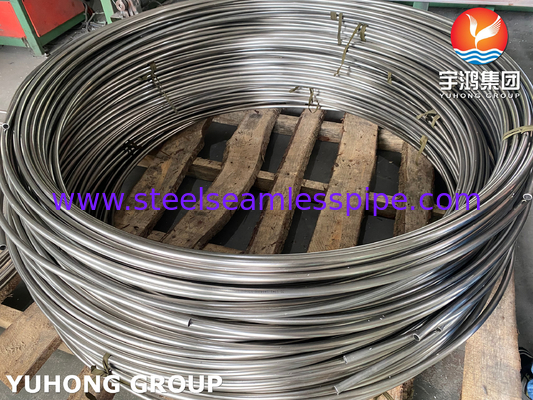 ASTM A269 TP316 TP316L ক্যাবল শিল্পের জন্য ওয়েল্ডড রোলড অস্টেনাইটিক স্টেইনলেস স্টীল টিউব