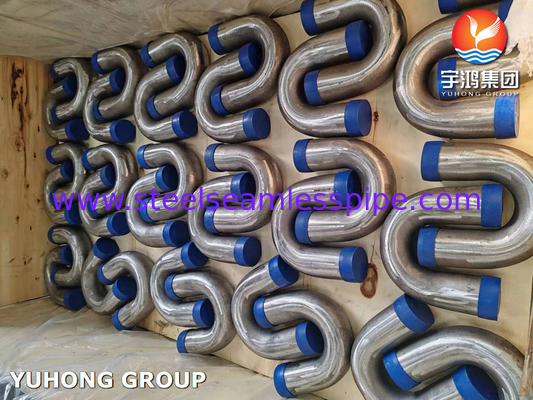 ASME SA192 কার্বন ইস্পাত তেল চুলা এবং তাপ এক্সচেঞ্জার জন্য Seamless U Bend টিউব