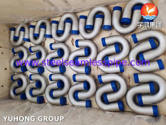 ASME SA213 TP316L 1.4404 স্টেইনলেস স্টীল U বন্ড টিউব ফায়ার হিটার জন্য