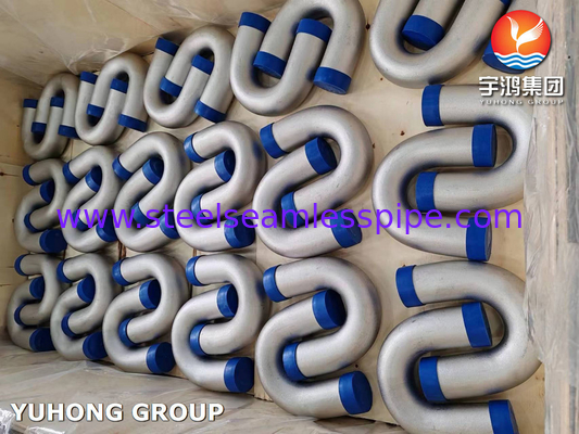 ASME SA213 TP316L 1.4404 স্টেইনলেস স্টীল U বন্ড টিউব ফায়ার হিটার জন্য