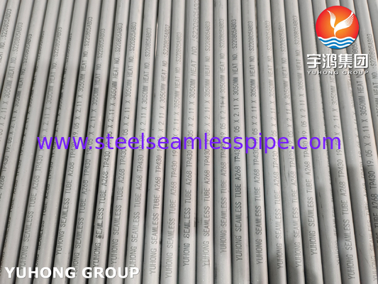 ASME SA268 TP430 S43000 তেল ও গ্যাস শিল্পের জন্য Ferritic স্টেইনলেস স্টীল seamless টিউব
