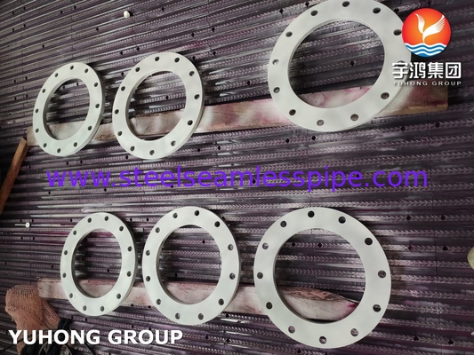 ASTM A240 F904L স্টেইনলেস স্টীল AWWA C207 টেবিল 2 ক্লাস ডি এফএফ ফ্ল্যাঞ্জের উপর স্লিপ
