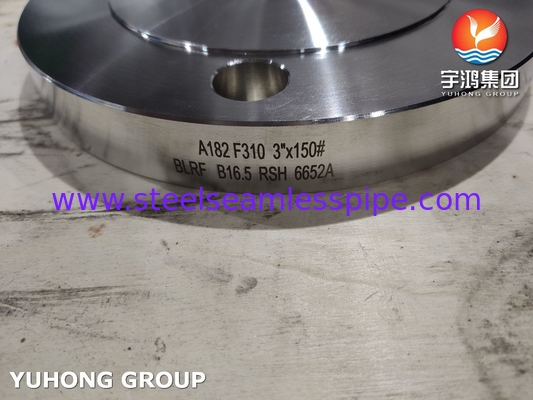 স্টেইনলেস স্টীল ব্লাইন্ড ফ্ল্যাঞ্জ ASME B16.5 ASTM A182 F310 BLRF Flange