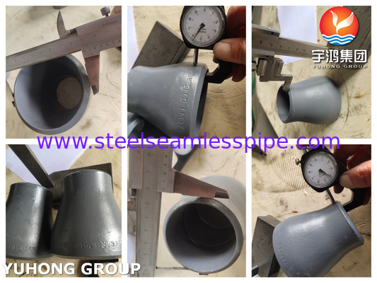ASME B16.9 ASTM A234 WPB কার্বন ইস্পাত পাইপ ফিটিং কালো লেপযুক্ত ফিটিং