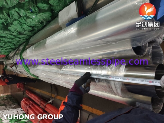 ASME SA270 ASTM A270 স্টেইনলেস স্টীল ঝালাই টিউব পোলিশ 320 240 GRIT TP304
