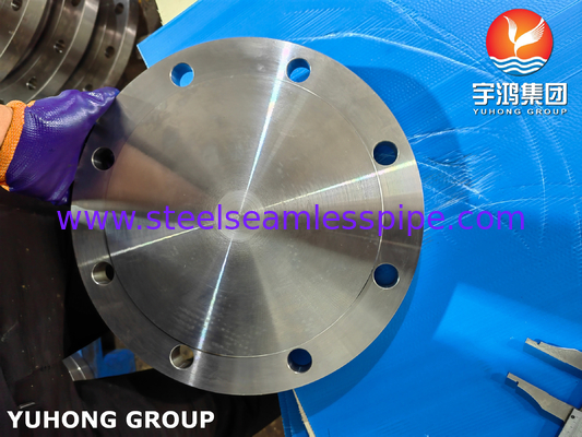 ASME B16.5 ASTM A105 / A105N কার্বন ইস্পাত ব্লাইন্ড ফ্ল্যাঞ্জ ফোরজড BLRF ফ্ল্যাঞ্জ