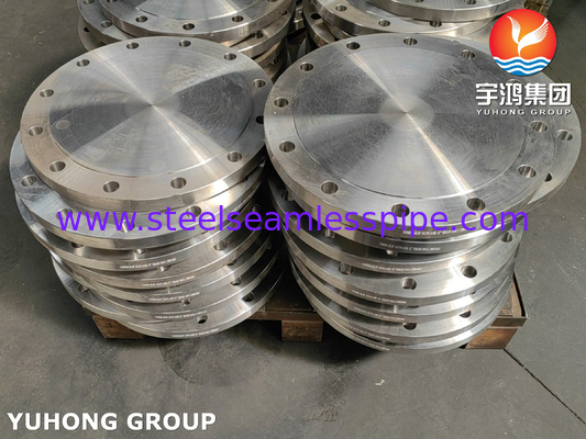 ASME B16.5 ASTM A105 / A105N কার্বন ইস্পাত ব্লাইন্ড ফ্ল্যাঞ্জ ফোরজড BLRF ফ্ল্যাঞ্জ