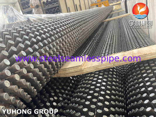 ASTM A213 T9 অ্যালগরি স্টীল স্টাফড ফিন টিউব ফার্নেস