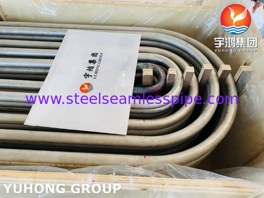 ASME SA213 TP316L 1.4404 গরম এক্সচেঞ্জারের জন্য সিউমলেস স্টেইনলেস স্টীল ইউ বন্ড টিউব
