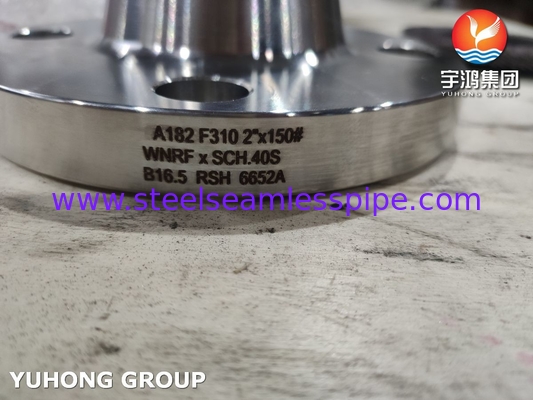 ভাল ওয়েল্ডযোগ্যতা ASTM A182 F310 (1.4841) বিএলআরএফ ডাব্লুএনআরএফ কাঠামোগত ফ্ল্যাঞ্জ