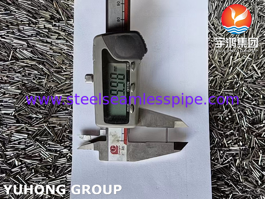 পরীক্ষাগার উপাদান জন্য স্টেইনলেস স্টীল ক্যাপিলারি টিউব SS304 304L 316 316L 321 321H 309 310S
