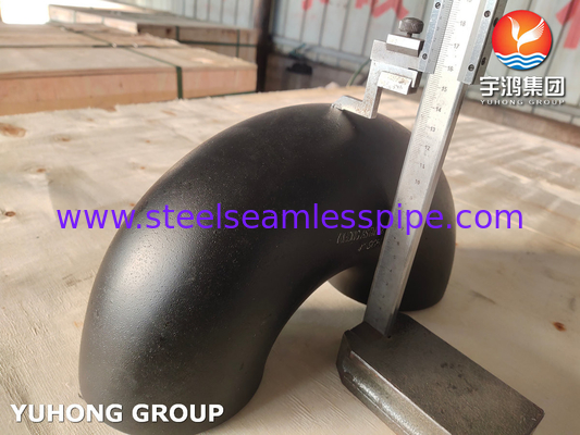 Buttweld ফিটিং ASTM A234 WPB কার্বন ইস্পাত 90/180 ডিগ্রী SR Elbow
