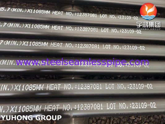ASME SA213 T9 T11 T22 T91 অ্যালগরি স্টীল সিউমলেস টিউব ফায়ার ফার্নেস টিউব জন্য