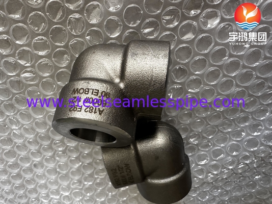 A182 F53 F92 1/2&quot; #3000 90° Elbow Socket Welded ASME B16.11 পাওয়ার প্ল্যান্টের জন্য