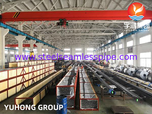 এএসটিএম A268 TP439 EN10217-7 1.4510 এয়ার কুলারের জন্য নিম্ন ফিনড টিউব