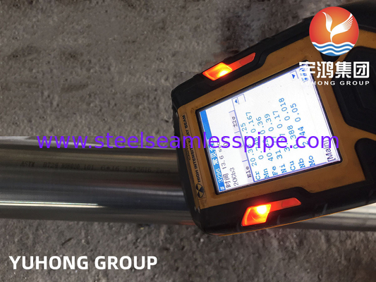 নিকেল খাদ ASTM B729 N08020 খাদ20 পেট্রোকেমিক্যাল জন্য seamless পাইপ