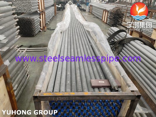 জি টাইপ এমবেডেড ফিন টিউব A1060 A1100 C12200 কোল্ডার হিটার ইকোনমিজারের জন্য