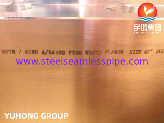 স্টেইনলেস স্টীল ASTM A182 F310 তেল এবং গ্যাস জন্য Weldneck ফ্ল্যাঞ্জ RTJ