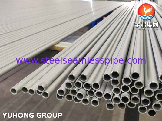 স্টেইনলেস স্টীল তাপ এক্সচেঞ্জার টিউব ASME SA213 TP316L 100% ET এবং HT পেট্রোকেমিক্যাল অ্যাপ্লিকেশন