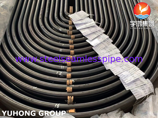 ASTM A179 কার্বন স্টিল সিউমলেস ইউ বন্ড টিউব জন্য টিউবুলার তাপ এক্সচেঞ্জার কনডেন্সার