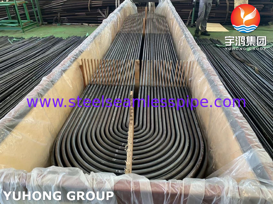 ASTM A179 কার্বন স্টিল সিউমলেস ইউ বন্ড টিউব জন্য টিউবুলার তাপ এক্সচেঞ্জার কনডেন্সার