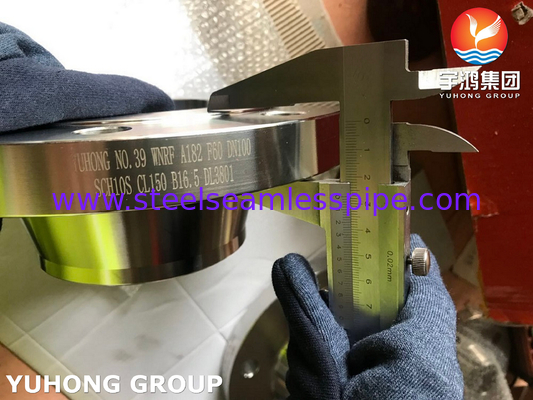 এএসটিএম এ১৮২ এফ৬০ ডুপ্লেক্স স্টীল কাঠের ফ্ল্যাঞ্জ ওয়েল্ড-নেক লিফটেড ফেস / ডব্লিউএনআরএফ