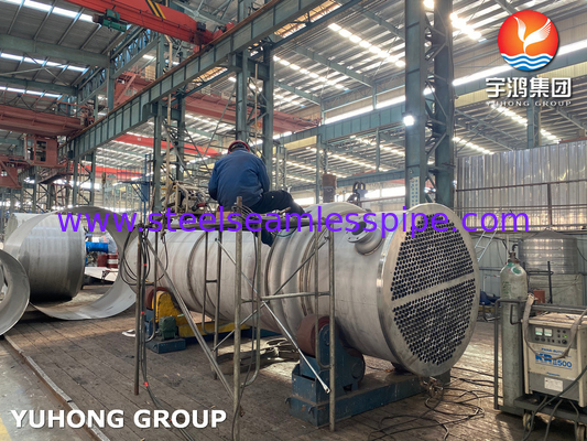 স্টেইনলেস স্টীল Seamless U Bend Tube SA213 TP316L Tube Bundle For Regenerator Reboiler Oil Refinery