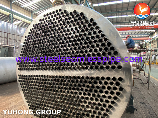 স্টেইনলেস স্টীল Seamless U Bend Tube SA213 TP316L Tube Bundle For Regenerator Reboiler Oil Refinery