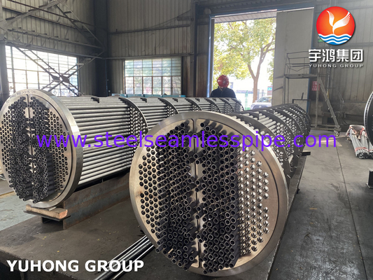 স্টেইনলেস স্টীল Seamless U Bend Tube SA213 TP316L Tube Bundle For Regenerator Reboiler Oil Refinery