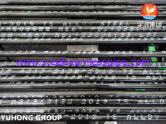 ASTM A213/ASME SA213 GR.T5 গরম এক্সচেঞ্জার এবং বয়লার প্রয়োগের জন্য খাদ ইস্পাত seamless টিউব