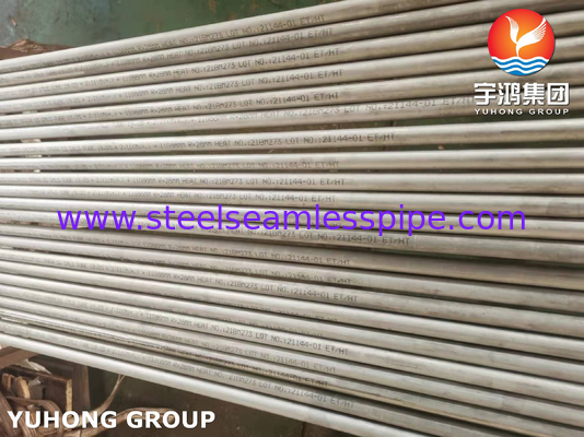 ASTM A213 TP444 তাপ এক্সচেঞ্জারের জন্য সিউমলেস ফেরিটিক অস্টেনাইটিক অ্যালোয় স্টিল টিউব