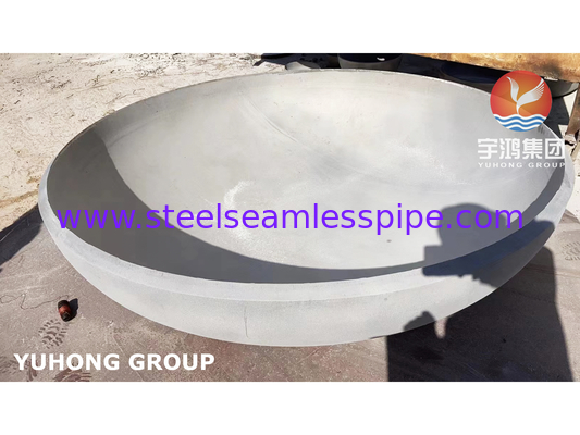 SA240 SS321 স্টেইনলেস স্টীল এলিপসয়েড হেড ট্যাঙ্ক এবং স্টোরেজ পাত্রে