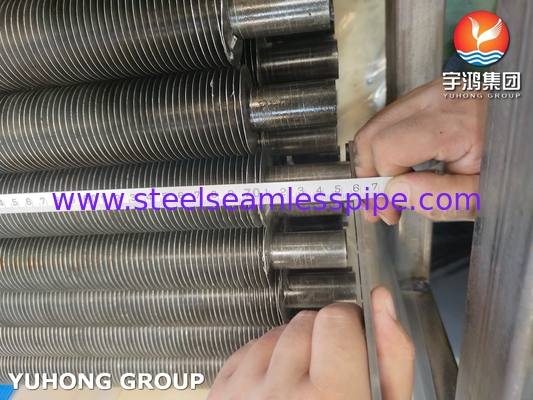 ASTM A179 কার্বন স্টীল ফিন টিউব A1100 তাপ এক্সচেঞ্জারের জন্য অ্যালুমিনিয়াম স্ট্রিপ
