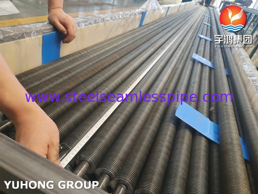 ASTM A179 কার্বন স্টীল ফিন টিউব A1100 তাপ এক্সচেঞ্জারের জন্য অ্যালুমিনিয়াম স্ট্রিপ
