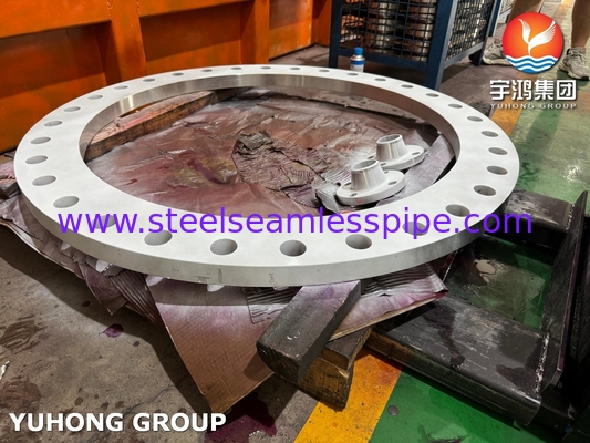 ASTM A240 F904L ফ্ল্যাঞ্জ সুপার অস্টেনাইটিক স্টেইনলেস স্টিল ভাল জারা প্রতিরোধের সঙ্গে