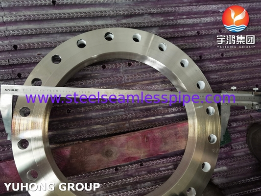 ASTM A182 F904L স্টেইনলেস স্টীল ফ্ল্যাঞ্জগুলি চমৎকার জারা প্রতিরোধের সাথে