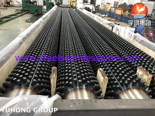 ASME SA106 GR.B তেল পরিশোধক জন্য কার্বন ইস্পাত স্টাফড ফিন টিউব