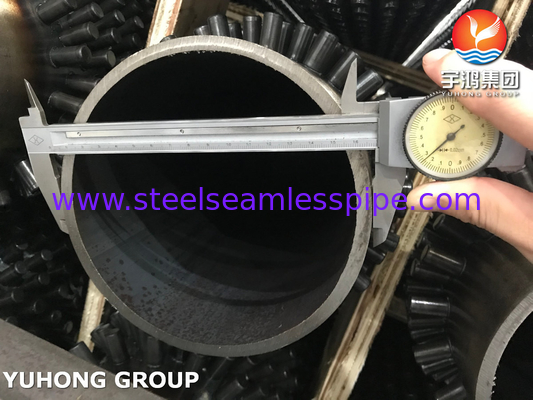 ASME SA106 GR.B তেল পরিশোধক জন্য কার্বন ইস্পাত স্টাফড ফিন টিউব