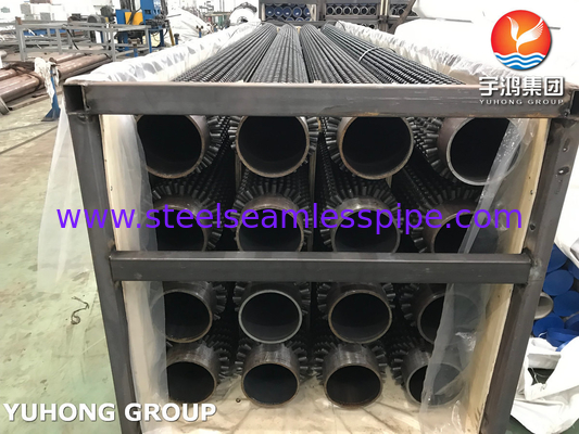 ASME SA106 GR.B তেল পরিশোধক জন্য কার্বন ইস্পাত স্টাফড ফিন টিউব