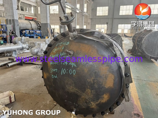 টিউব ব্যান্ডেল ASME U STAMP D-E05C ASME SA179 কার্বন স্টীল সিউমলেস টিউব ASME SA266 Gr.2N টিউব শীট সহ