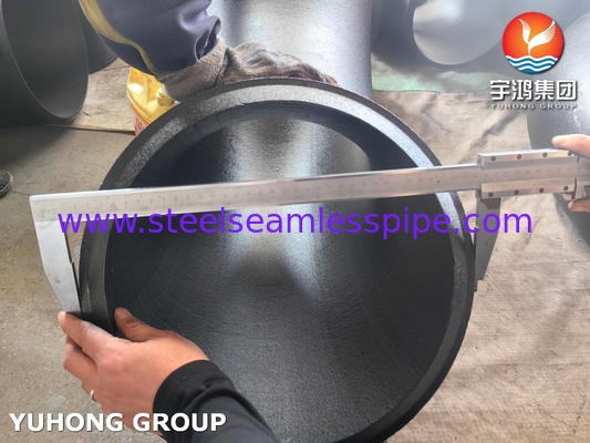 বড় ডায়ামেটার ফিটিং ASTM A234 WPB LR 45 ডিগ্রি এলকোট B169