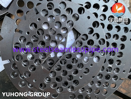 তাপ এক্সচেঞ্জার বাফেল, সমর্থন প্লেট, ASME SA516 GR।70, NACE MR-০১৭৫, MR-০১০৩