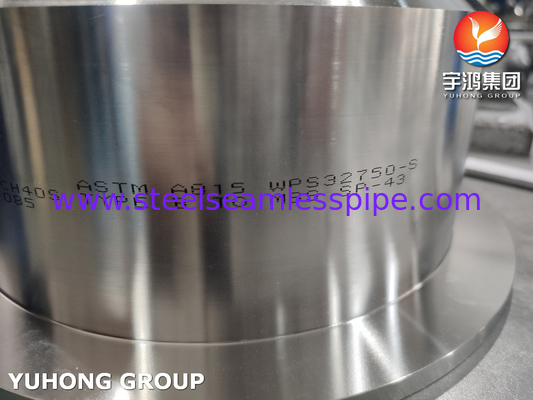 সুপার ডুপ্লেক্স স্টীল সিউমলেস এএসটিএম A815 S32750-S ফিটিং জারা প্রতিরোধের