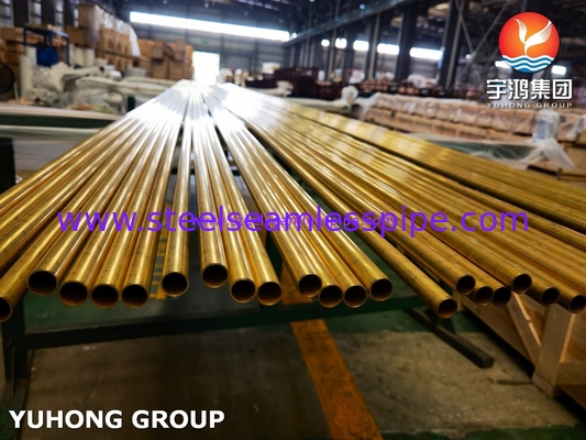 ASME SB111 / ASTM B111 C68700 তামার খাদের seamless টিউব