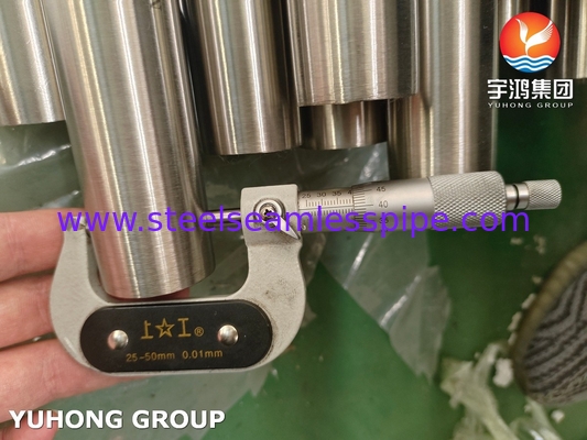 স্টেইনলেস স্টীল ASTM A276 SS316 গোলাকার বার ক্ষয় প্রতিরোধের সঙ্গে